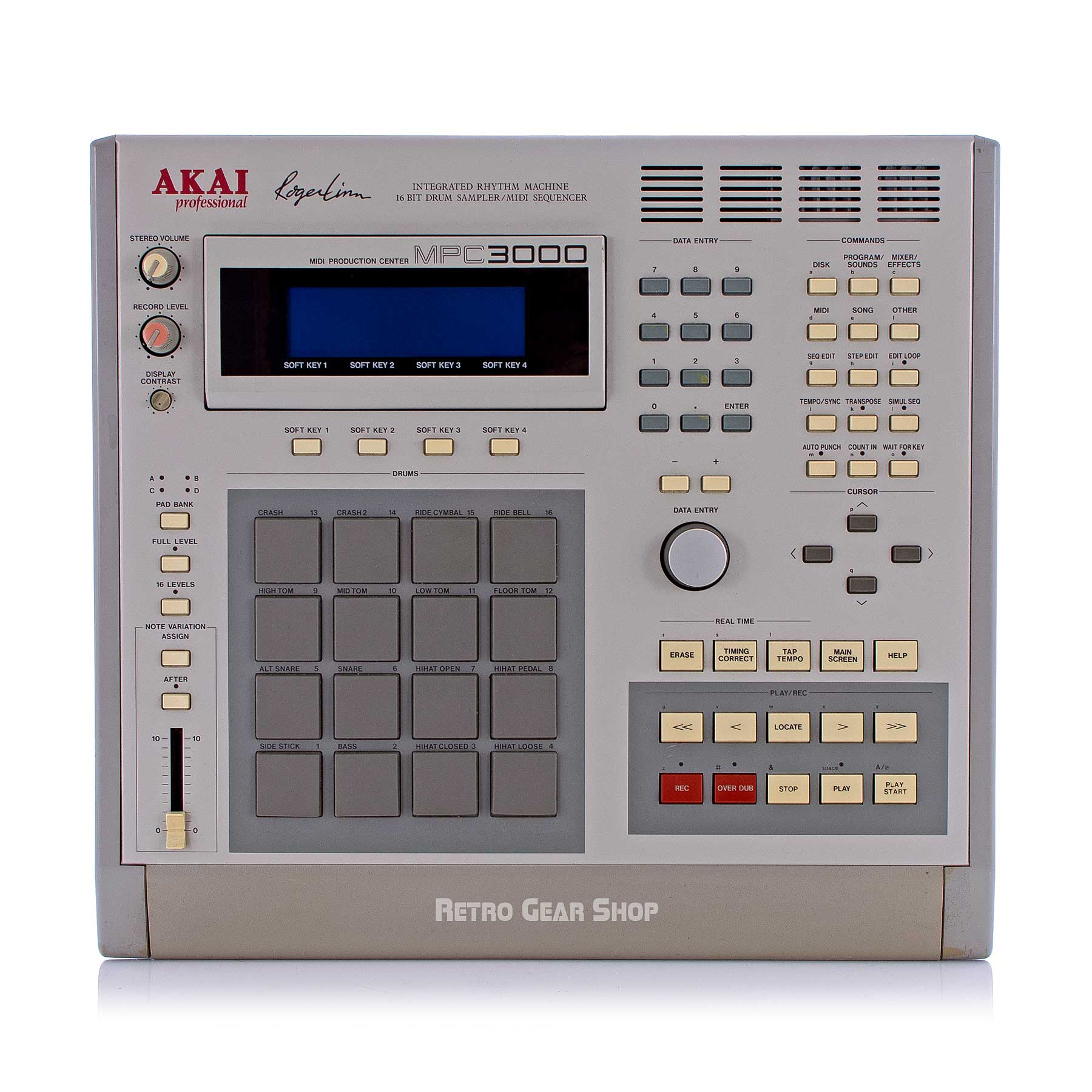 Akai MPC3000 Vintage Sampler Drum Machine Synth MPC 3000 Puff