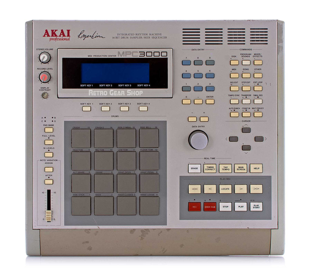 Akai MPC3000 Top