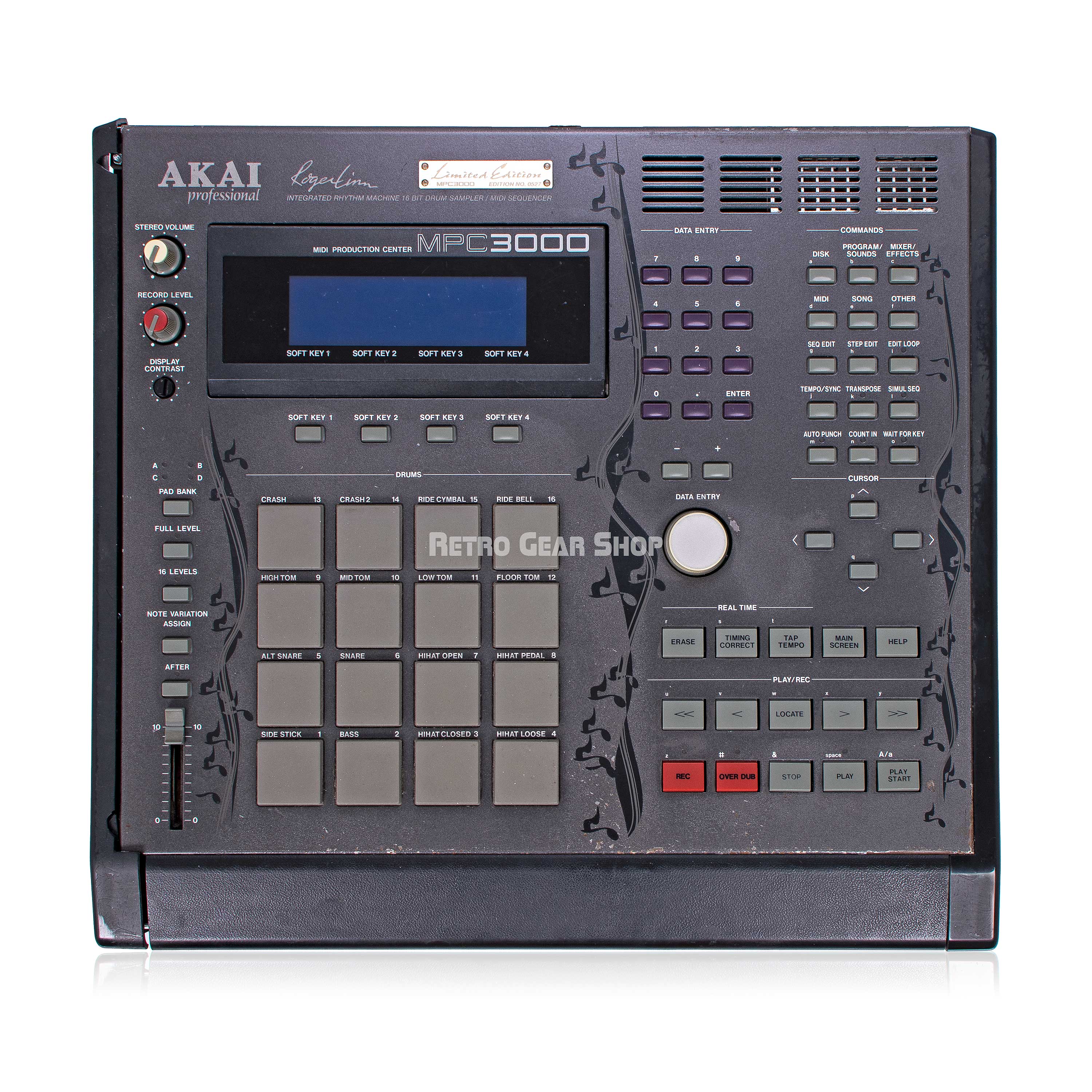 Akai MPC3000 LE Limited Edition Vintage Sampler Drum Machine Synth