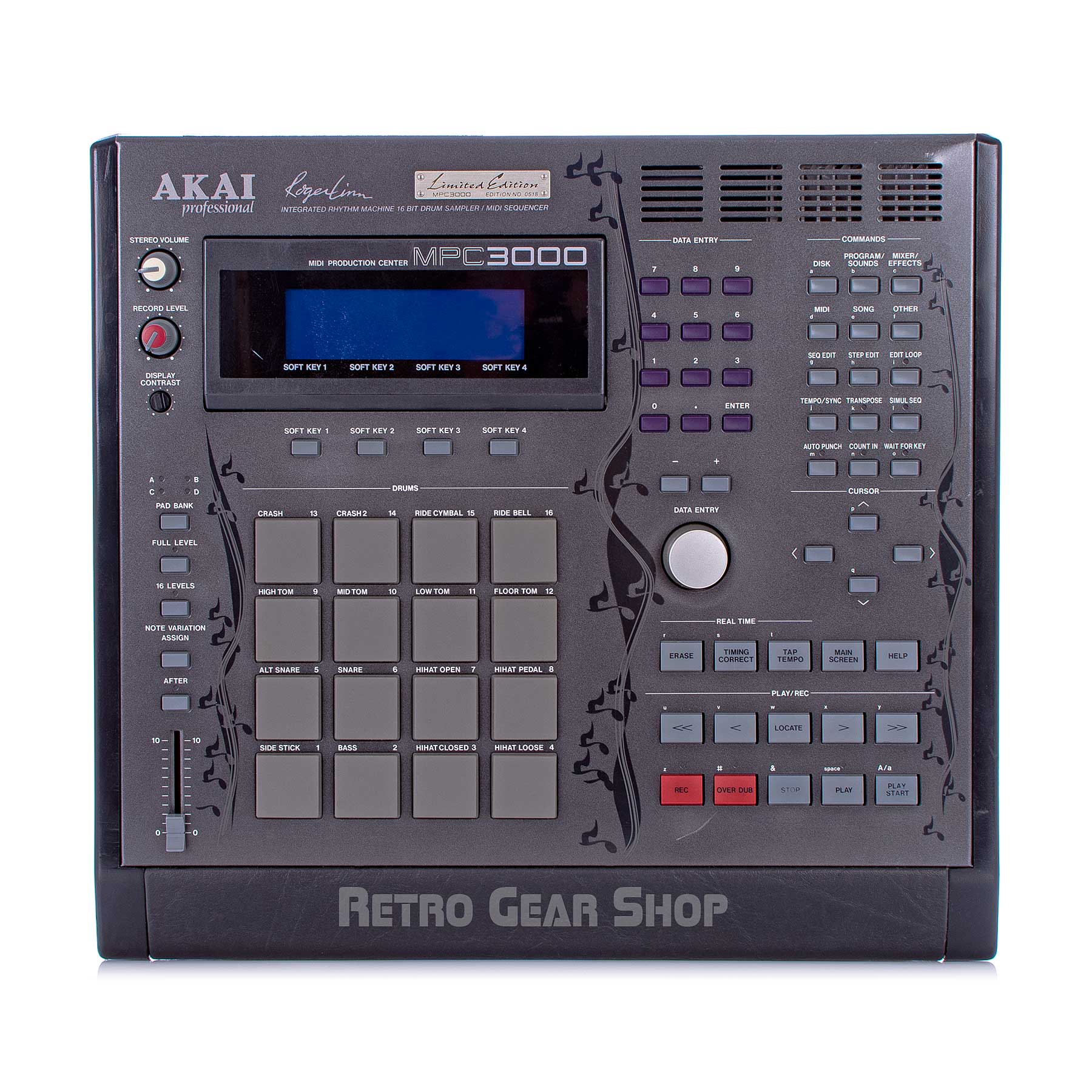 Akai MPC3000 LE Limited Edition Vintage Sampler Drum Machine