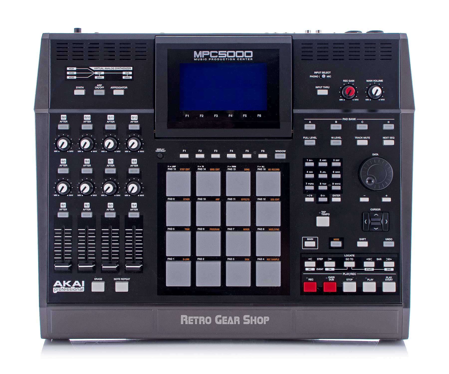 Akai MPC5000 Vintage Sampler Drum Machine Synth MPC 5000 Puff