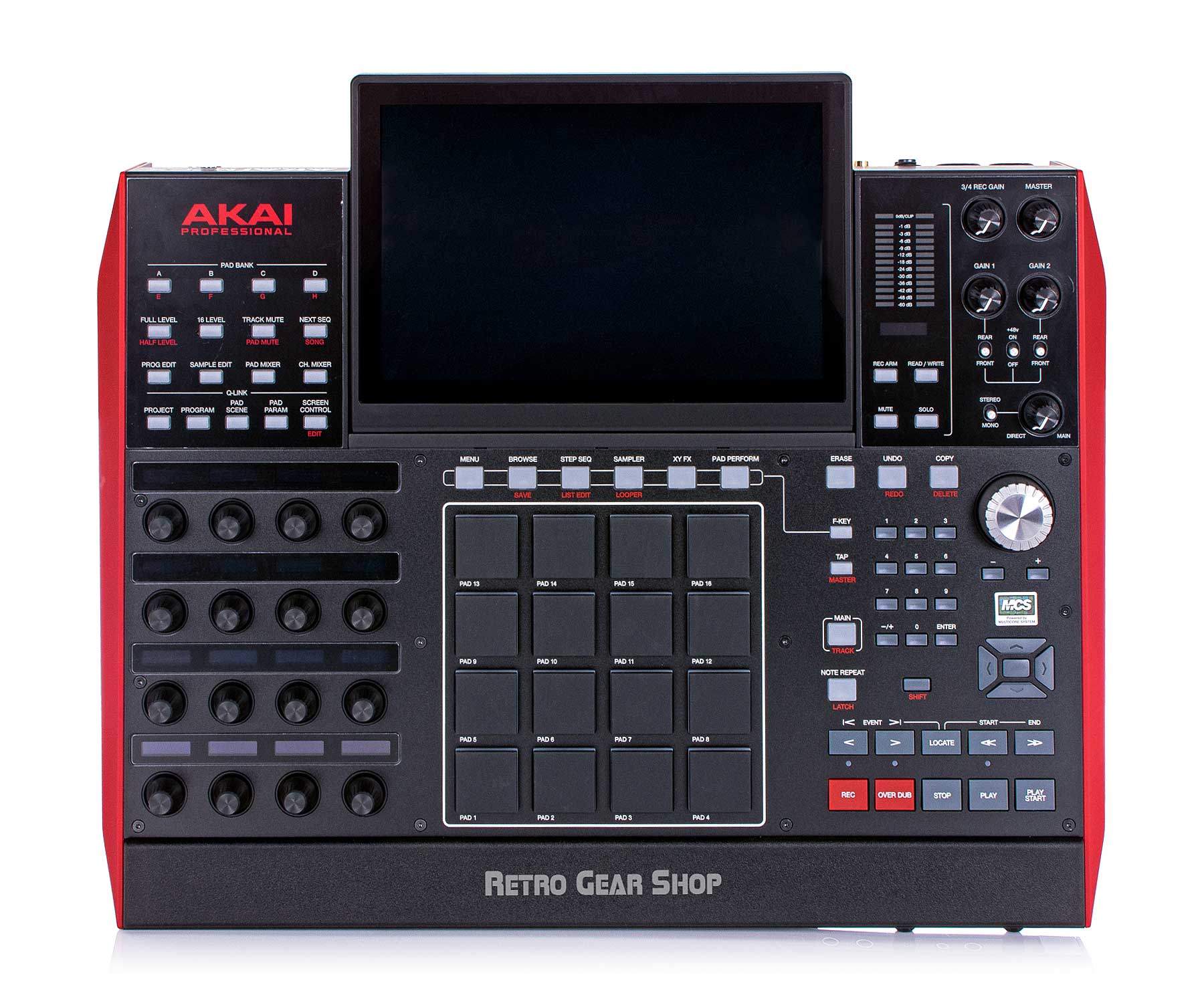 Akai MPC-X + Extras SKB Case 2TB HD Decksver + Upgrades MPCX