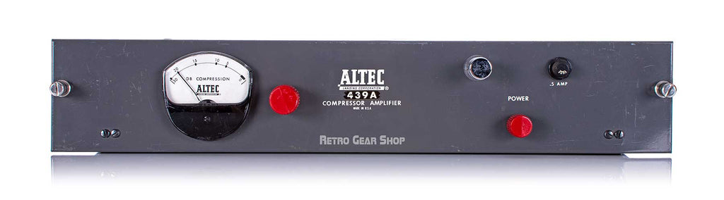 Altec Lansing 439A Compressor Amplifier Front