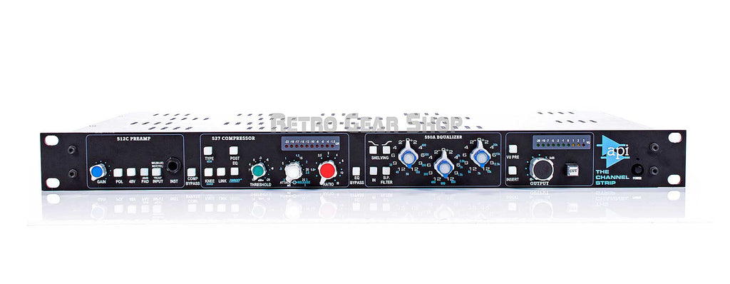 API The Channel Strip 512c Mic Pre 550A EQ 527 Comp 325 Line Driver– Retro Gear Shop