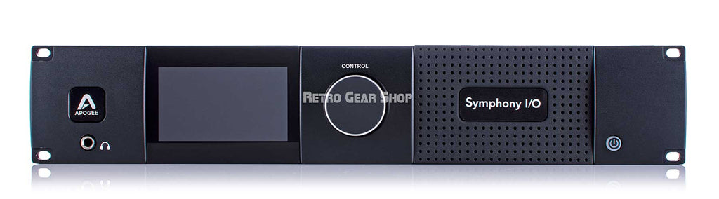 Apogee Symphony I/O MKII 8x8 Analog 2x6 AES Audio Interface + Remote + DB25 Cables AD/DA Front