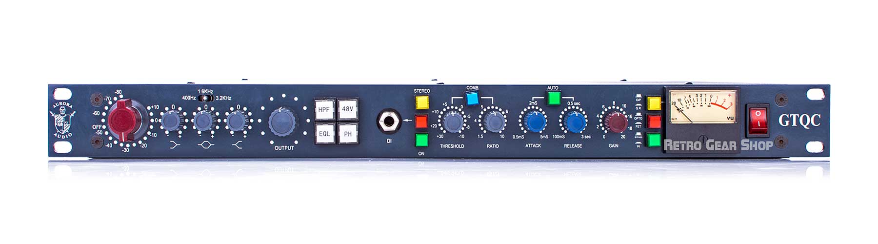 Aurora Audio GTQC Channel Strip Preamp EQ Compressor– Retro Gear Shop