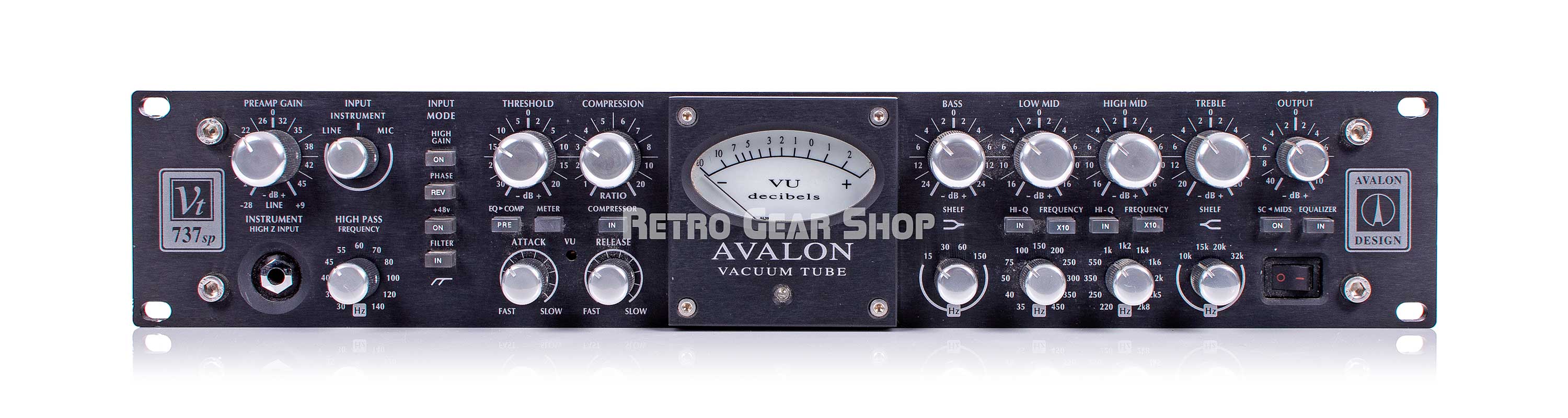Avalon Design VT-737SP Tube Channel Strip 10th Anniversary Edition