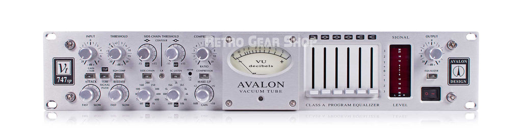 Avalon Design VT-747SP Stereo Vacuum Tube Compressor EQ– Retro Gear Shop