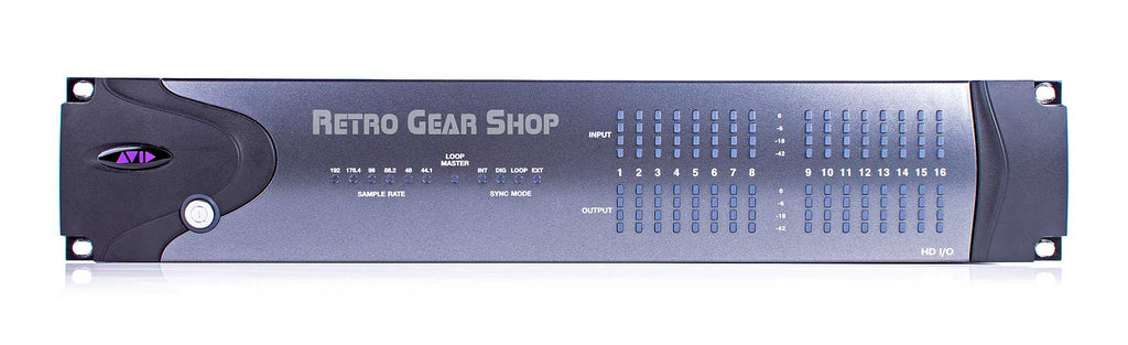 Avid HD I/O 16x16 AD/DA Front