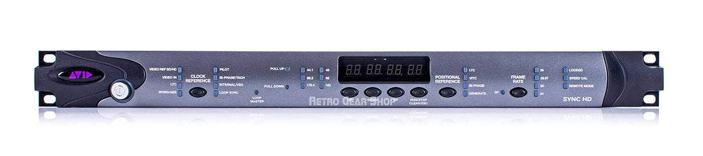 Avid HD Sync Master Clock Pro Tools Synchronizer Front