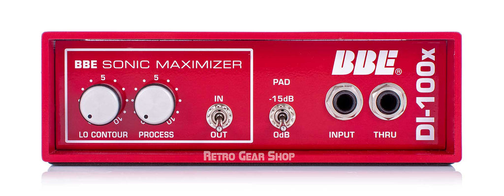 BBE DI-100x Direct Box Sonic Maximizer Front
