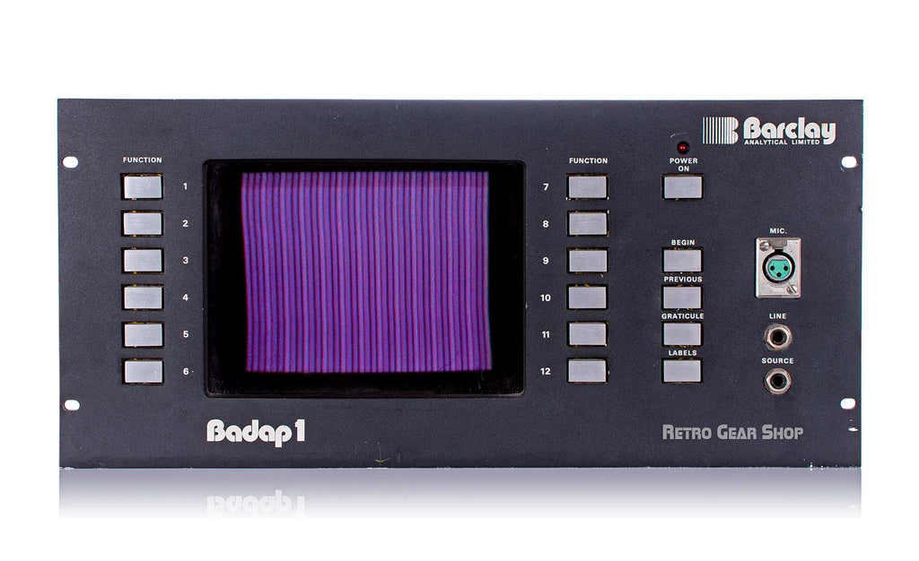 Barclay Analytical Limited Badap 1 Front