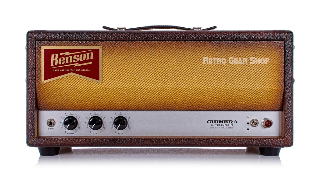 Benson Amps Chimera Head Bourbon Burst Front