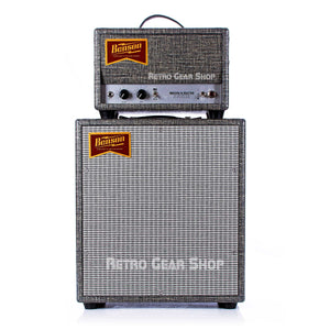Benson Amps Monarch Head Tube Guitar Amp & 1x12 Cabinet Night Moves Silver Grill