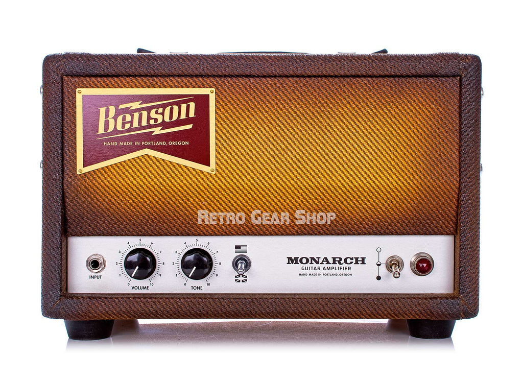 Benson Amps Monarch Head Front