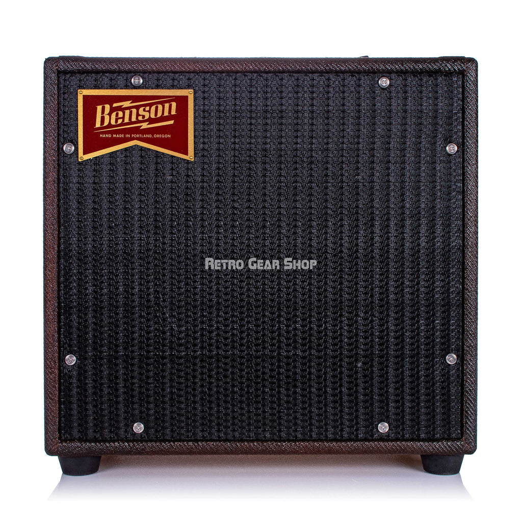 Benson Amps Nathan Junior Bourbon Burst Black Grill Front