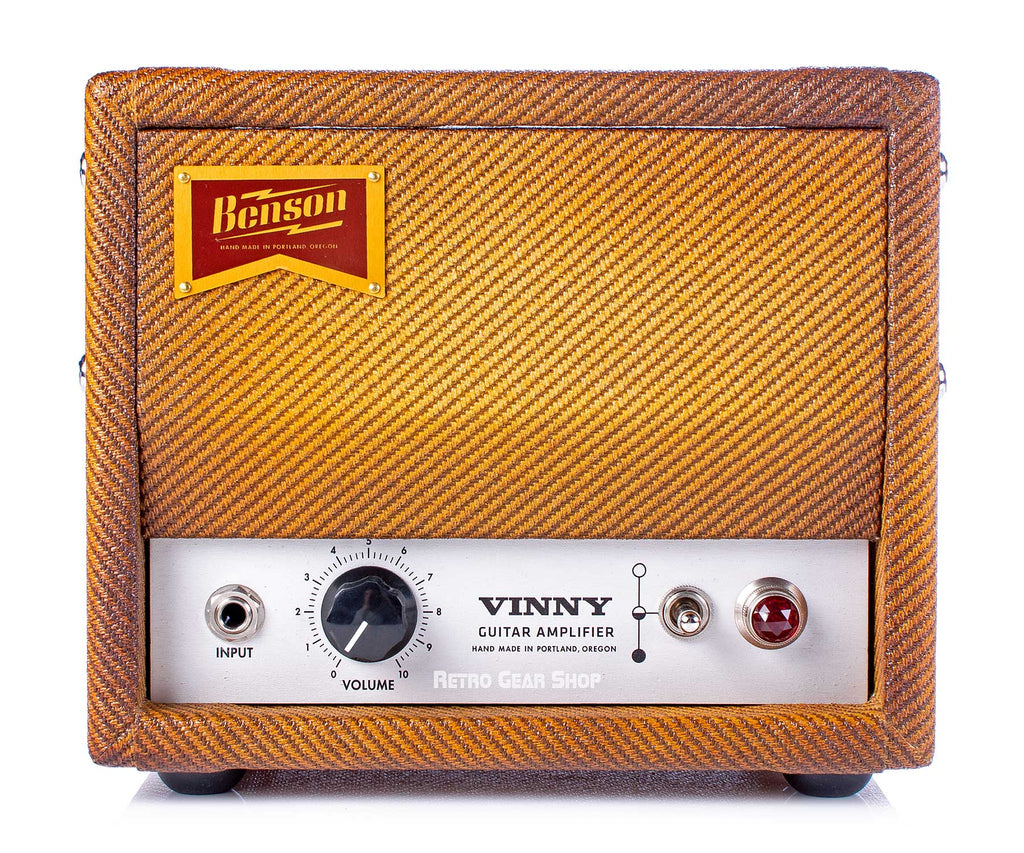 Benson Amps Vinny Bourbon Burst Front