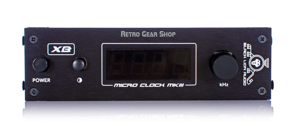 Black Lion Audio Micro Clock MkIII XB Front