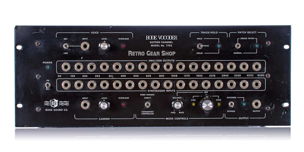 Bode Vocoder Model 7702 Front