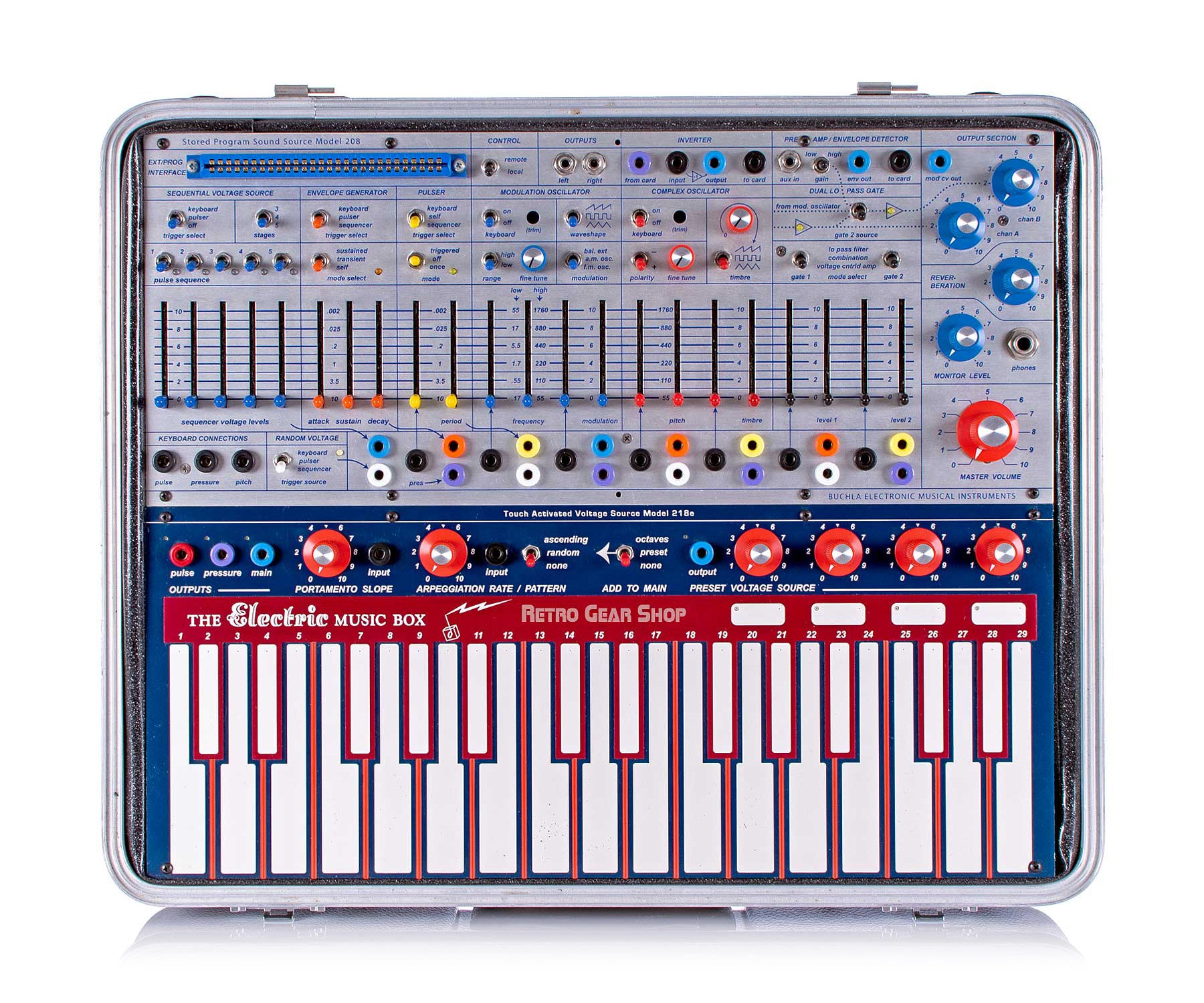 Buchla Music Easel + Original Box Modular Analog Synthesizer BEMI