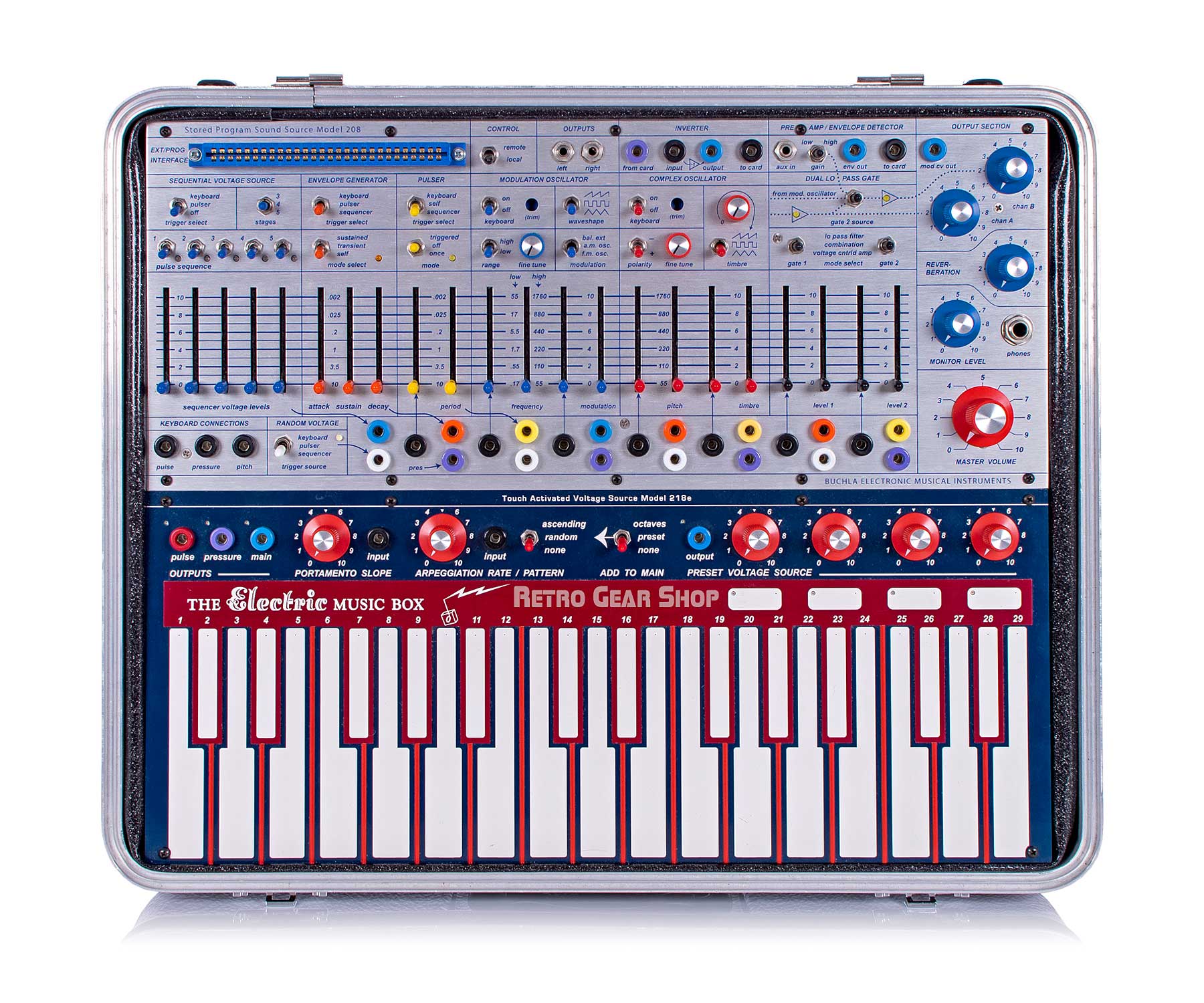 Buchla Music Easel + iProgram Aux Mod double card Modular Analog