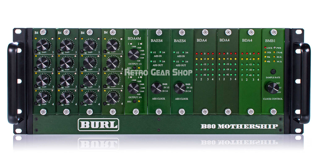 Burl Audio B4 Mic Pre Daughter Card 4-channel Mic / Line Input ADC