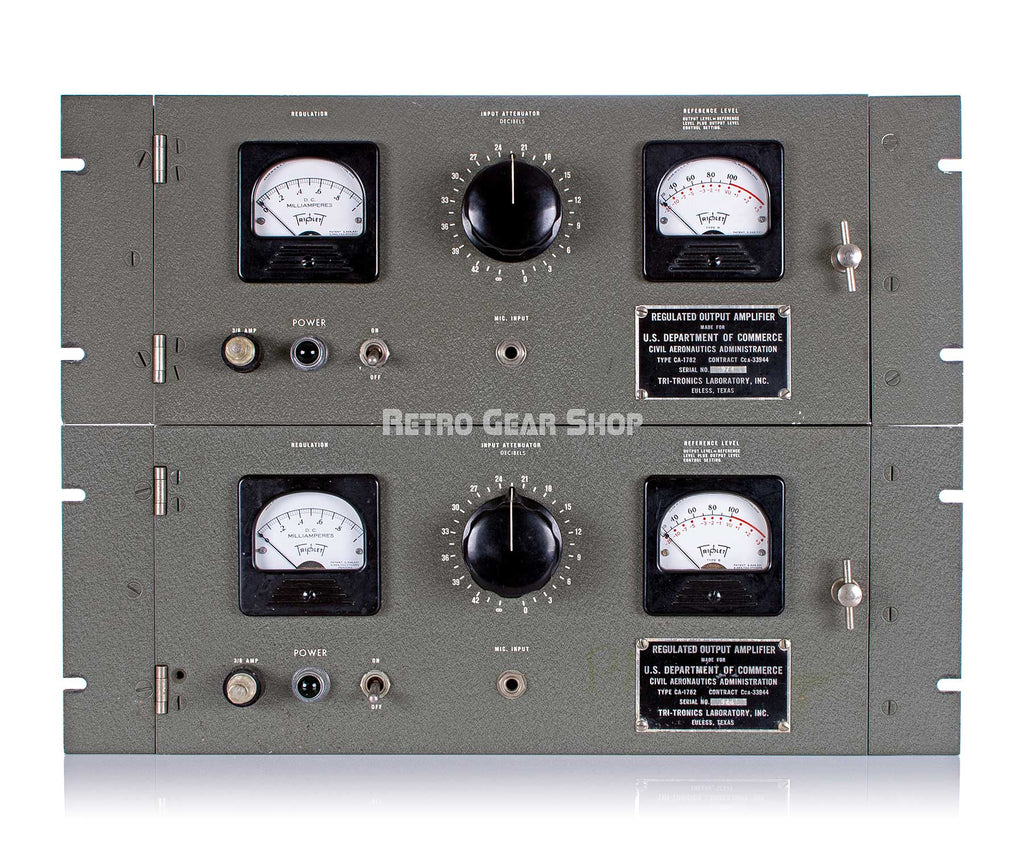 U.S. Department of Commerce CAA Tri-tronics Laboratory Stereo Pair Front