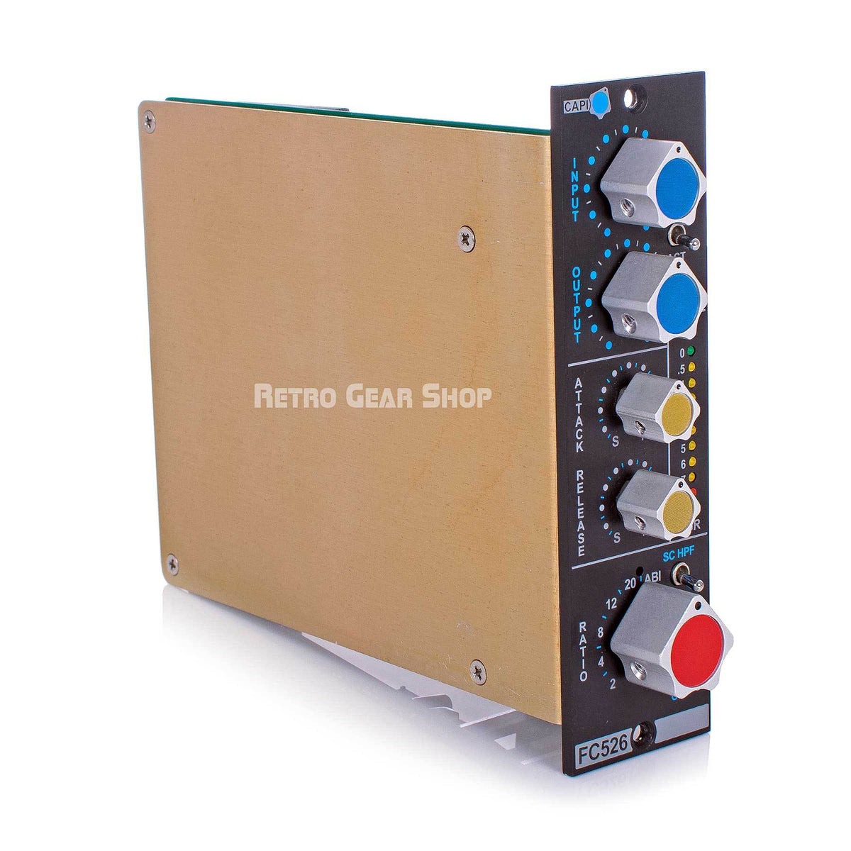 Capi FC526 Stereo Pair Compressor Analog 500 Series Comp – Retro Gear Shop