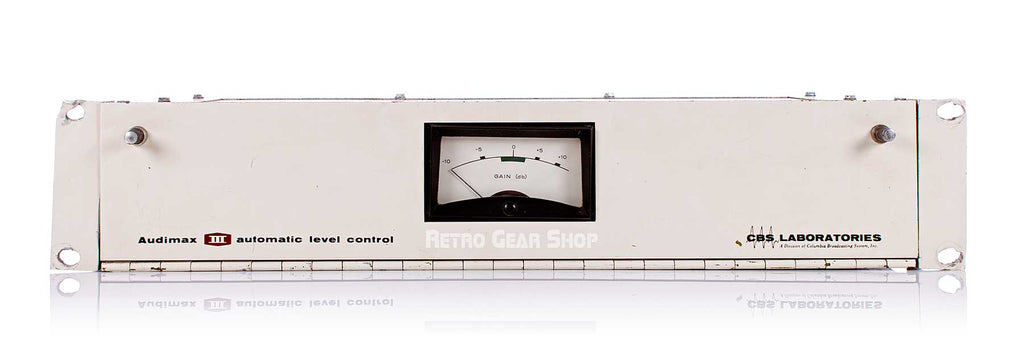 CBS Audimax III Limiter Serviced Front
