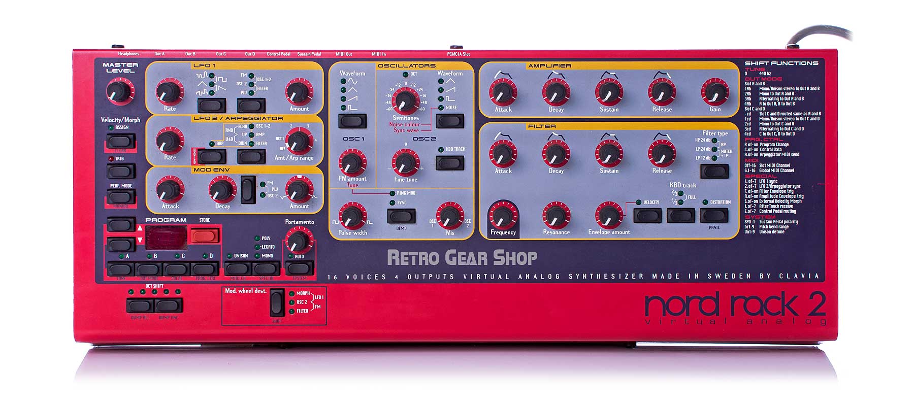 Clavia Nord Rack 2 Synthesizer– Retro Gear Shop