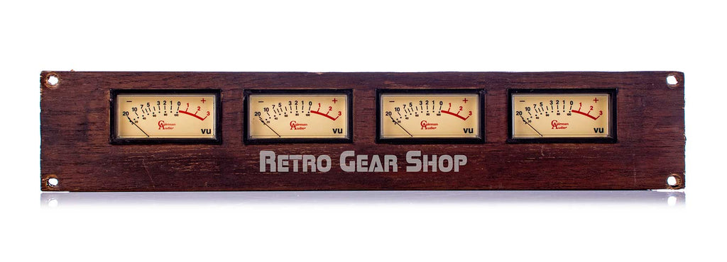 Coleman Audio MBP4 Quad VU Meter Module Front