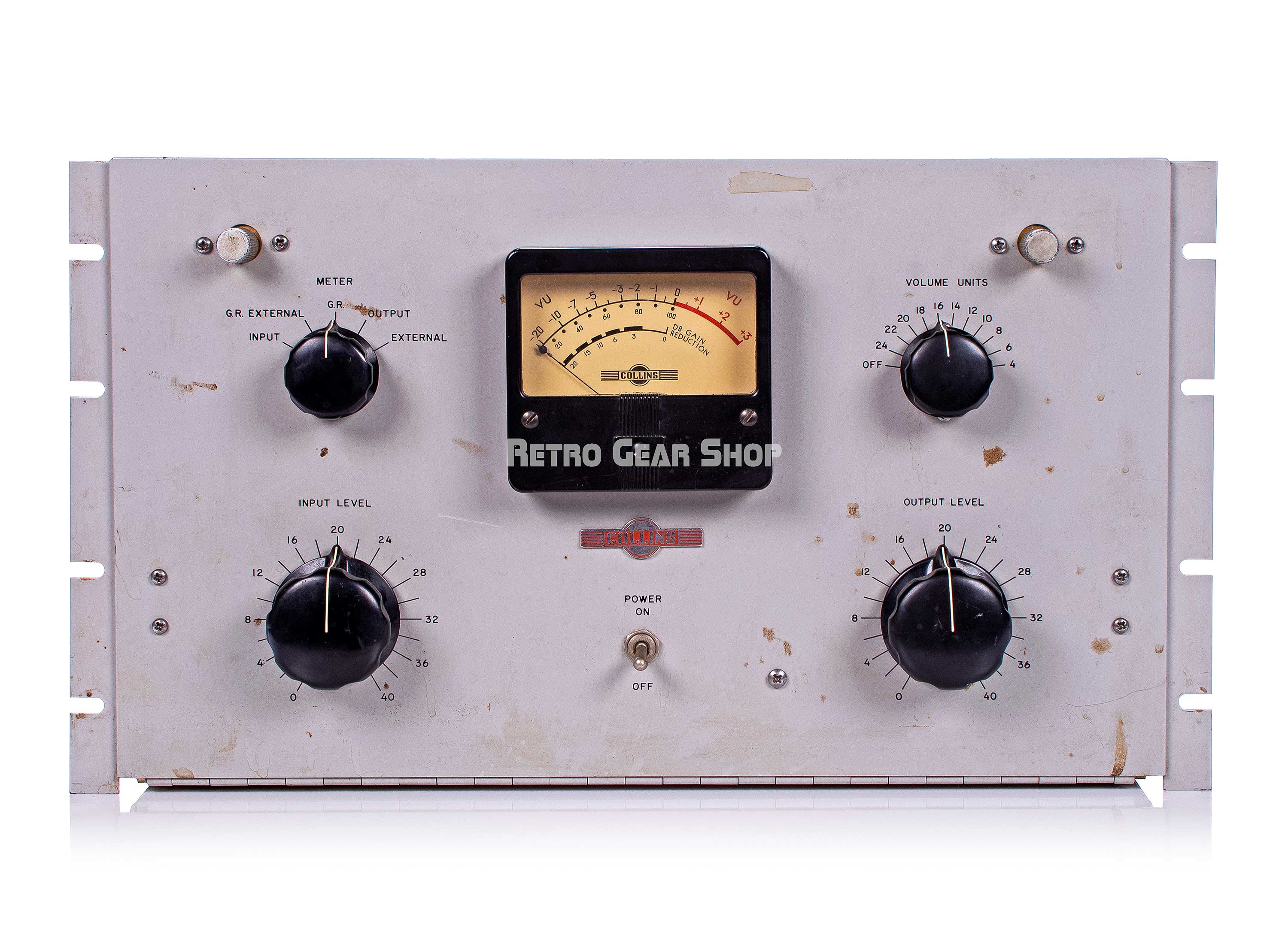 Collins 26U-1 Vintage Rare Vari Mu Analog Tube Compressor Limiter