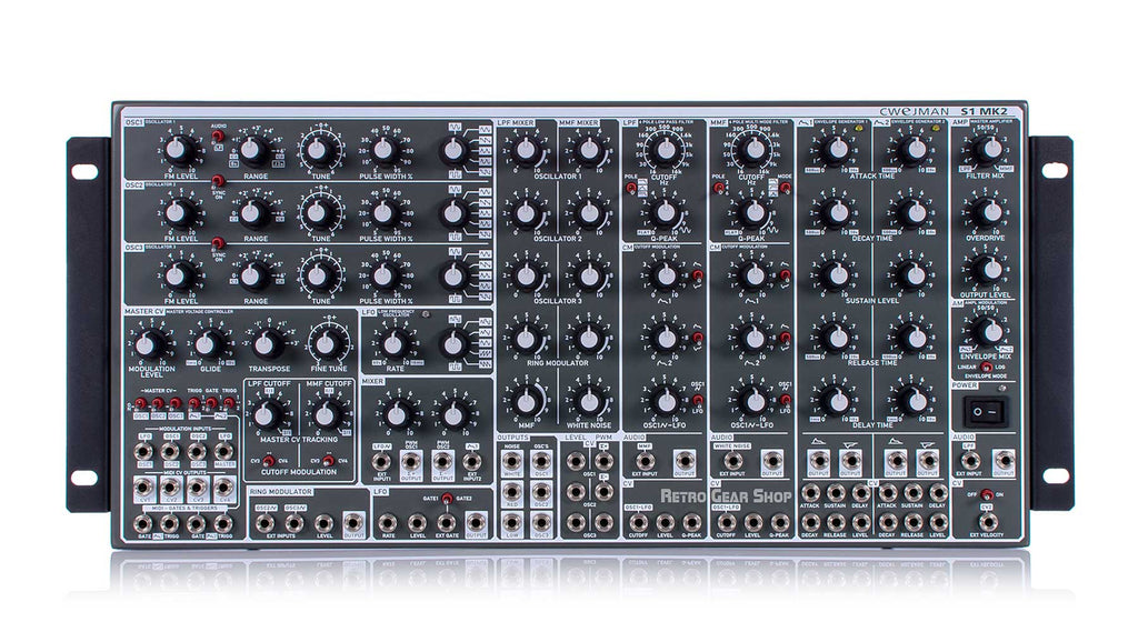 Cwejman S1 MK2 Semi-Modular Synth Top
