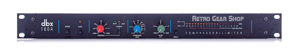 dbx 160A Compressor Limiter Front