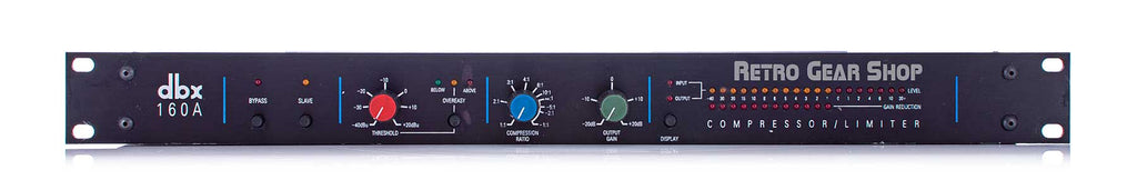 dbx 160A Compressor Limiter Front