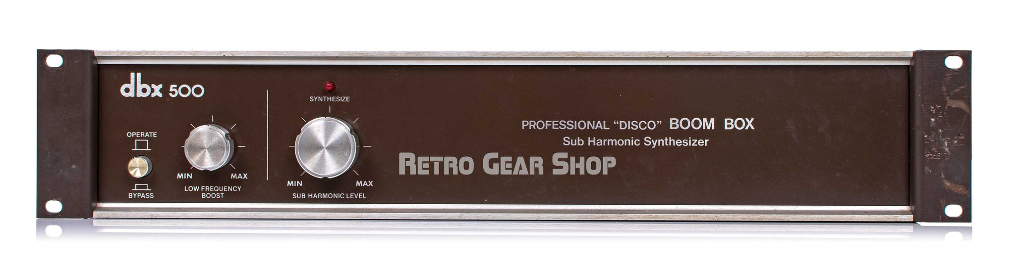 DBX Professional Disco Boom Box Subharmonic Synthesizer Model 500 ...