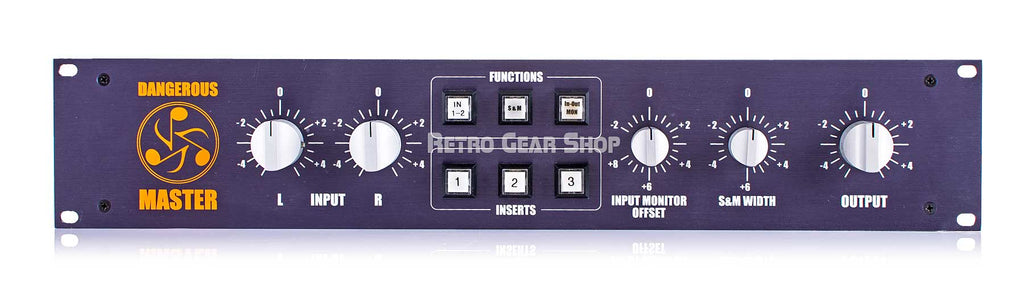 Dangerous Music Master Front