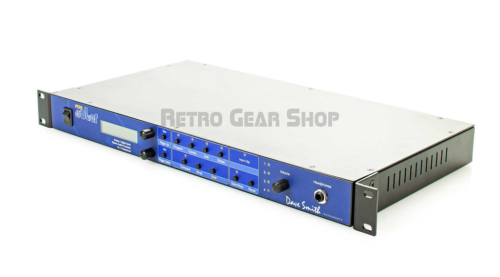 Dave Smith Instruments Poly Evolver Rack Front Right