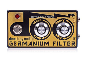 Death By Audio Distortion Germanium Filter Top