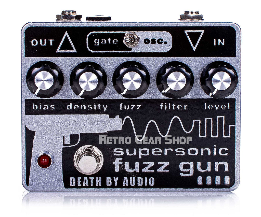 top gear fuzz Death By Audio Supersonic Fuzz Gun Guitar Effect Pedal– Retro Gear Shop