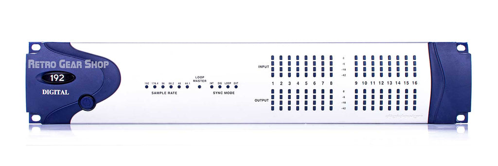 Digidesign 192 Protools HD I/O Digital Front