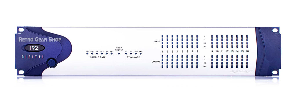 Digidesign 192 Protools HD I/O Digital Front