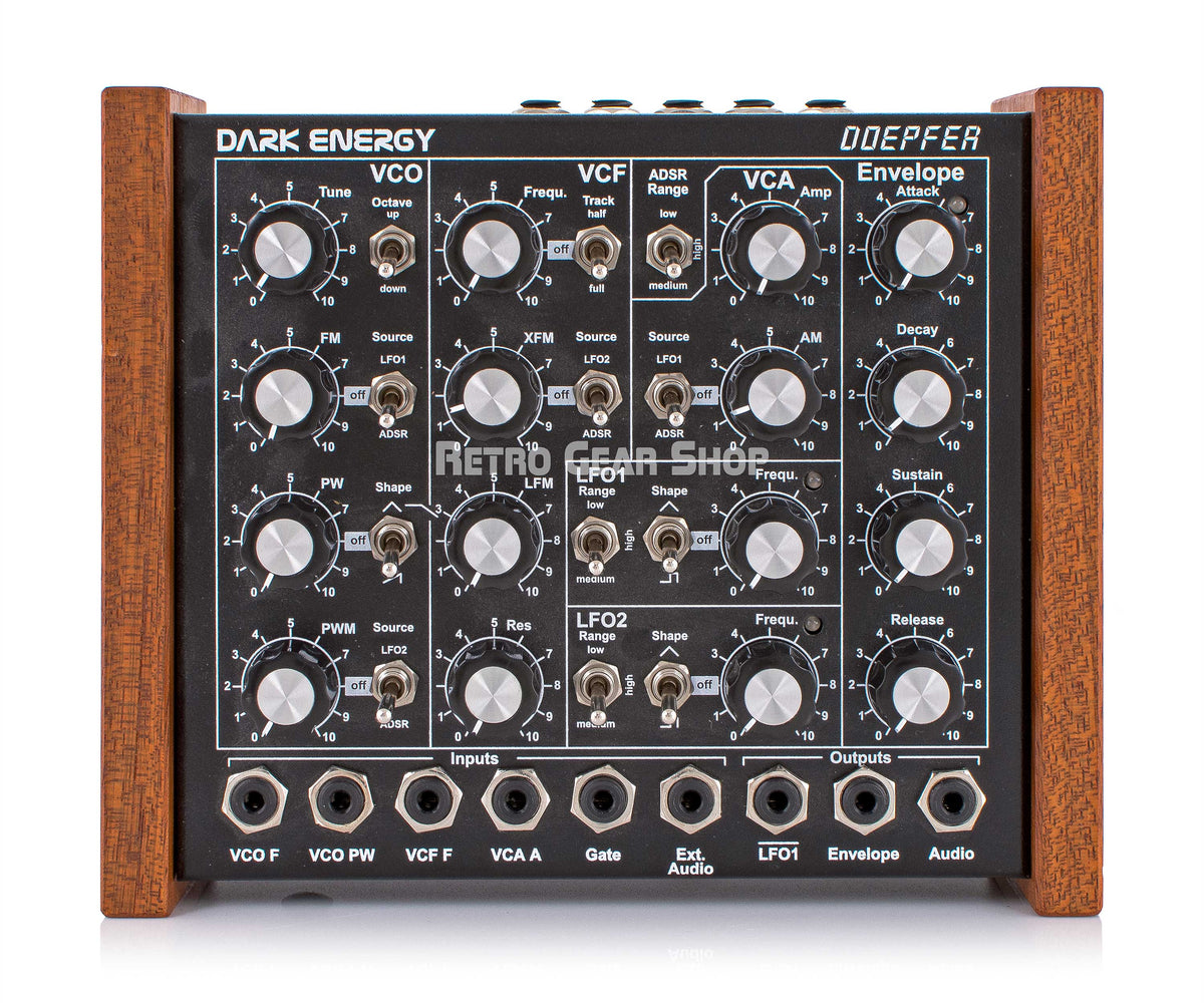 Doepfer Dark Energy Monophonic Analog Desktop Synthesizer Synth Retro