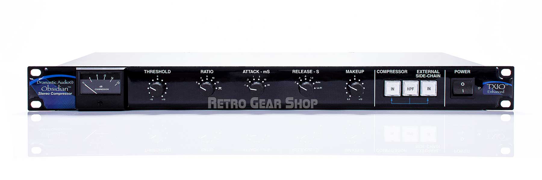 Dramastic Audio Obsidian Stereo Analog Bus Compressor 19