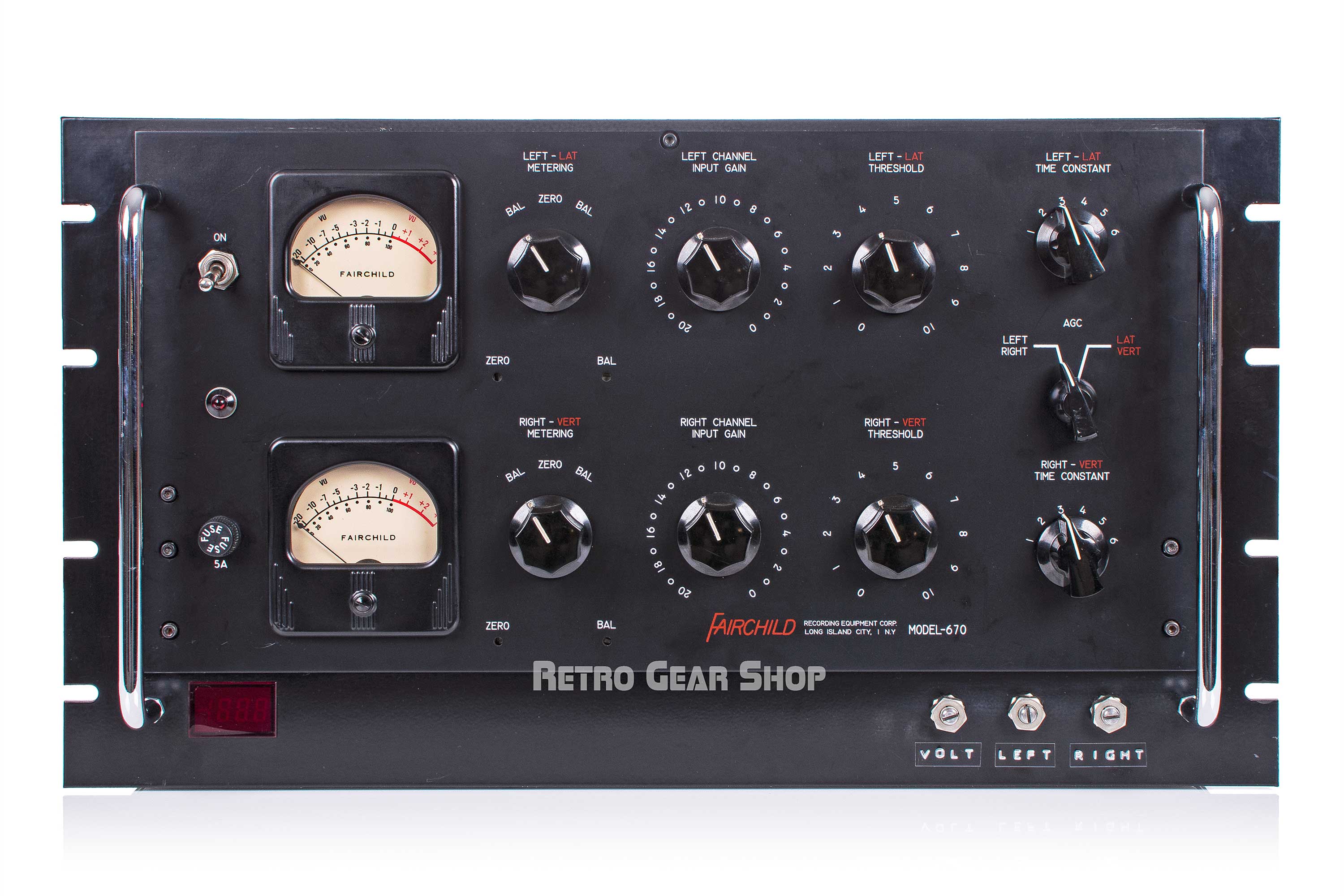 Drip Electronics Fairchild Model 670 Tube Compressor Limiter Clone