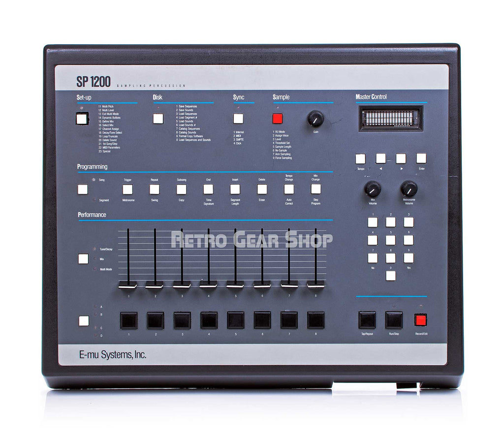 E-Mu SP-1200 Reissue Upgraded Screen Top