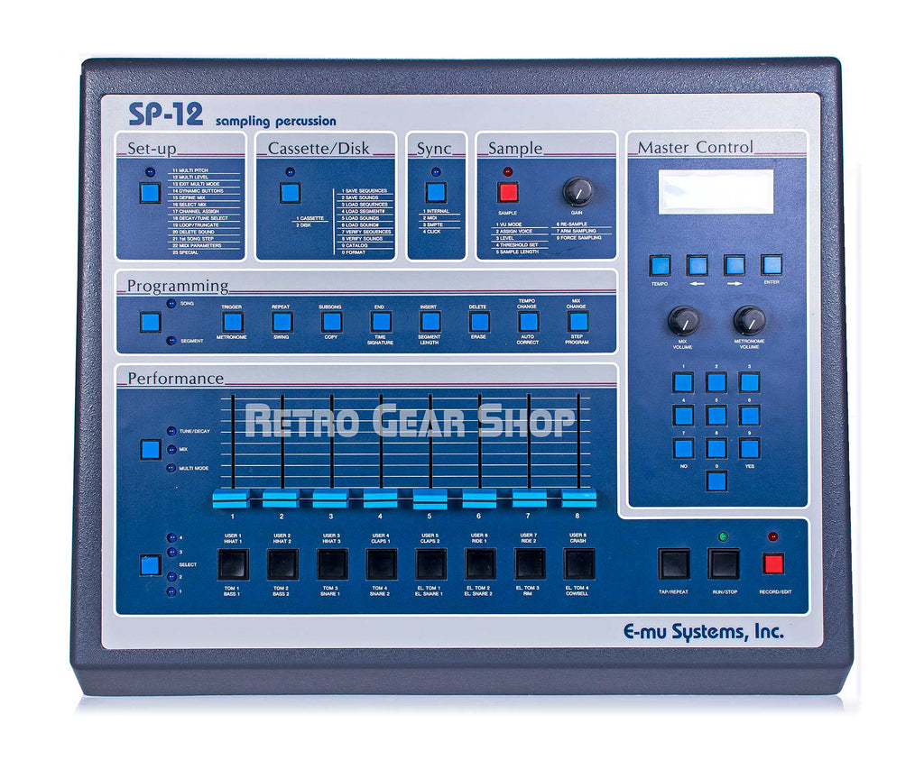 Emu SP-12 Turbo Custom Upgrades Top