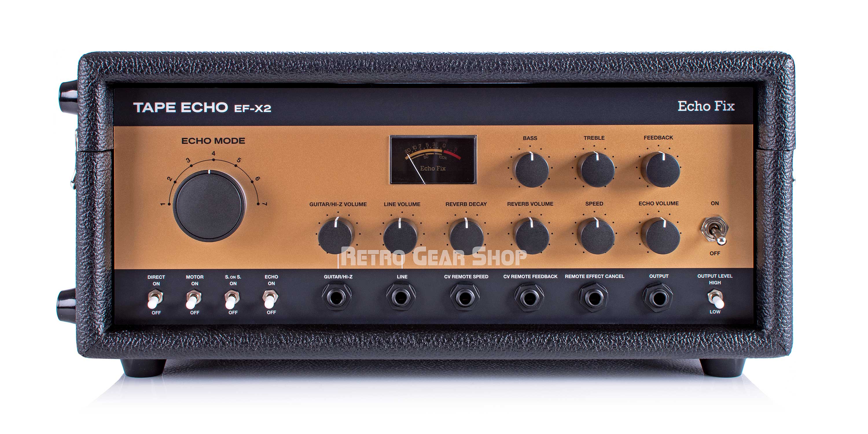 Echo Fix EF-X2 Tape Echo Delay Spring Reverb Gold– Retro Gear Shop
