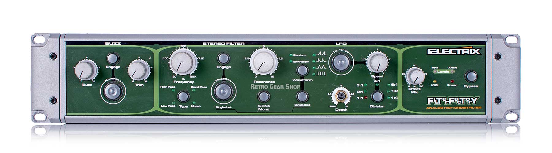 Electrix Filter Factory Rare Vintage Analog Rack Effect– Retro