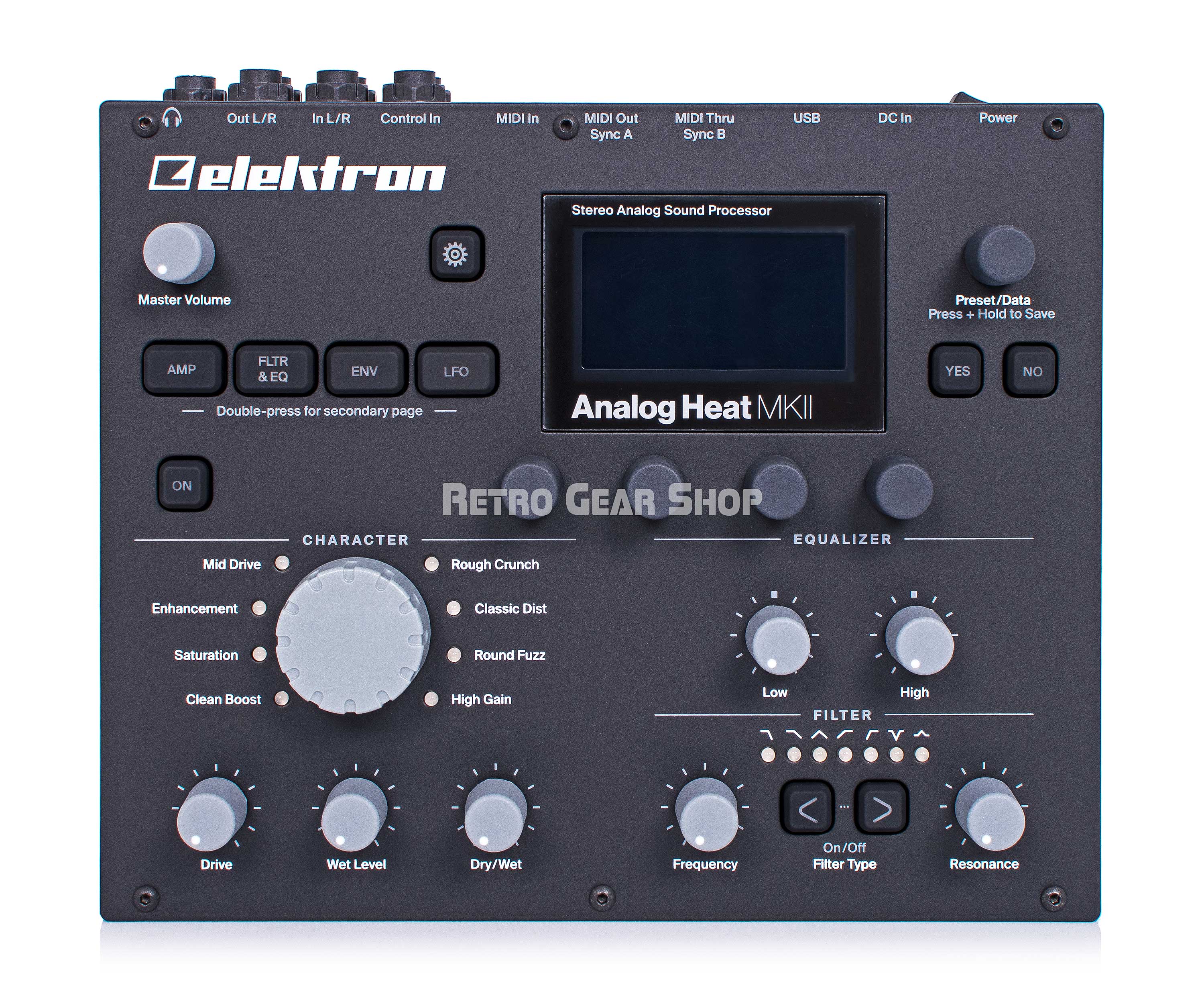 【Goodman】Elektron Analog Heat MK2 Elektron Analog Heat MKII Stereo Multi Effects Processor– Retro